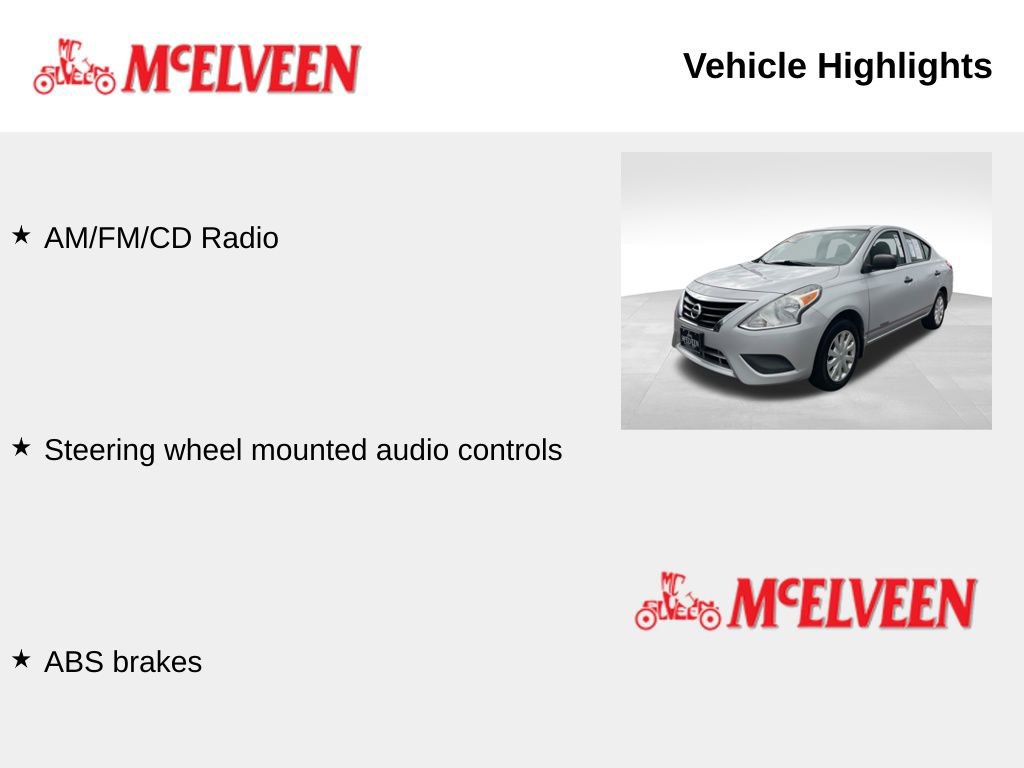 Used 2015 Nissan Versa S FWD image 6