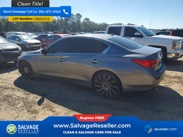 Used 2017 INFINITI Q50 Signature Edition w/ Cargo Package (L95) RWD image 3