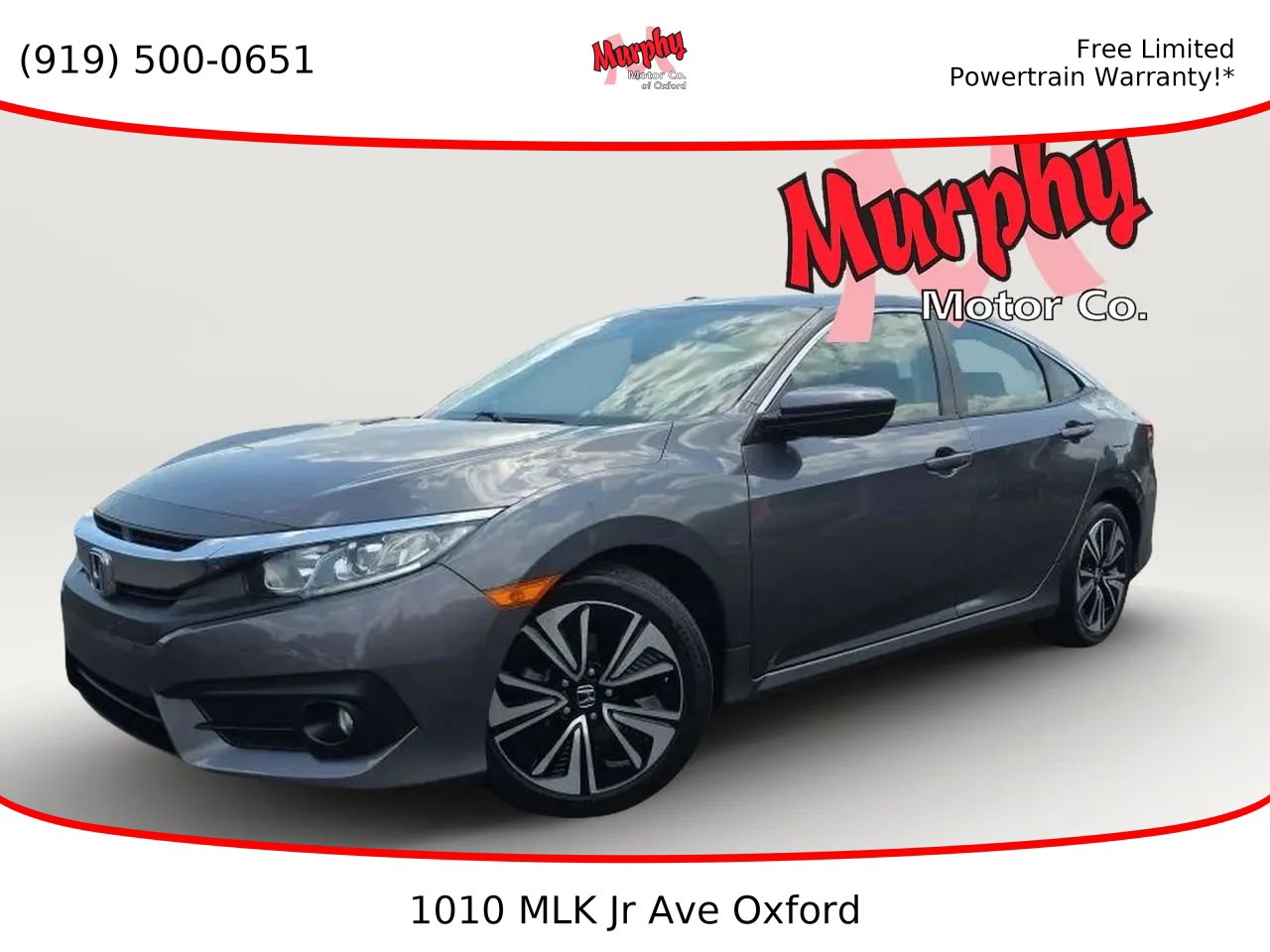 Used 2017 Honda Civic EX-T