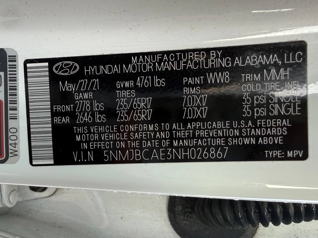 Used 2022 Hyundai Tucson SEL AWD/4WD image 32
