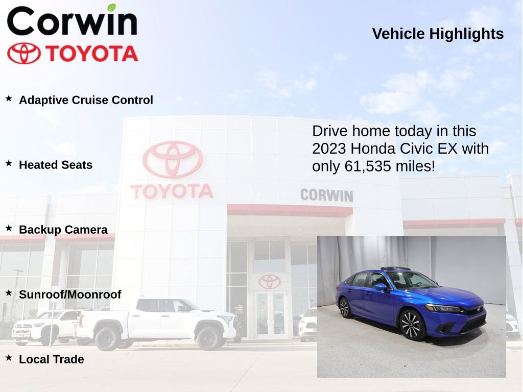 Used 2023 Honda Civic EX image 6