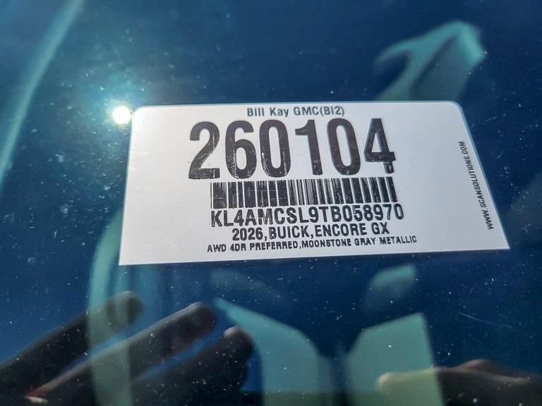 New 2026 Buick Encore GX Preferred w/ Advanced Technology Package AWD/4WD image 21