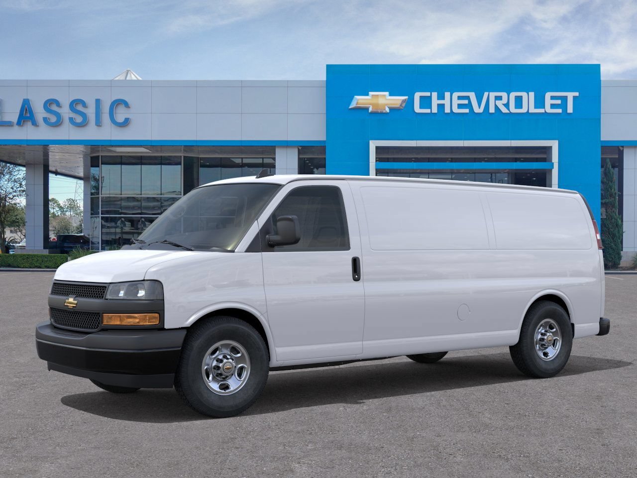 New 2025 Chevrolet Express 2500 Extended w/ Driver Convenience Package RWD image 2