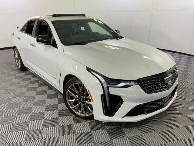 Used 2023 Cadillac CT4 V Blackwing w/ LPO, Bronce Accent Package RWD image 47