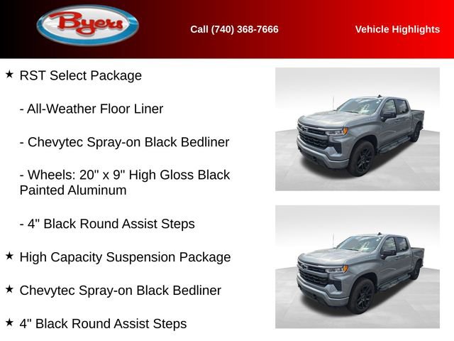 Used 2026 Chevrolet Silverado 1500 RST w/ RST Select Package AWD/4WD image 11