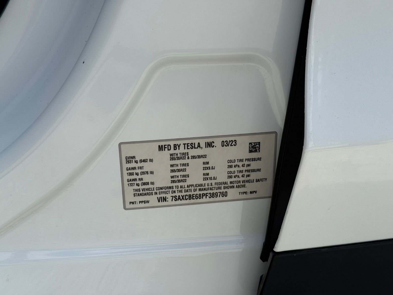 Used 2023 Tesla Model X Plaid AWD/4WD image 32