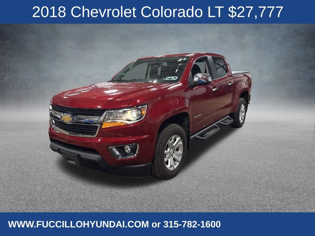 Used 2018 Chevrolet Colorado LT w/ Luxury Package, Chrome