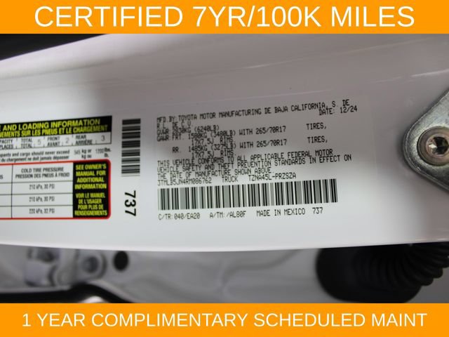 Used 2024 Toyota Tacoma TRD Off-Road w/ TRD Off Road Premium Package AWD/4WD image 31