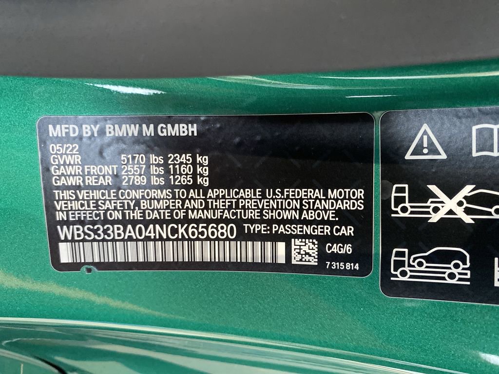 Used 2022 BMW M4 xDrive Competition image 37