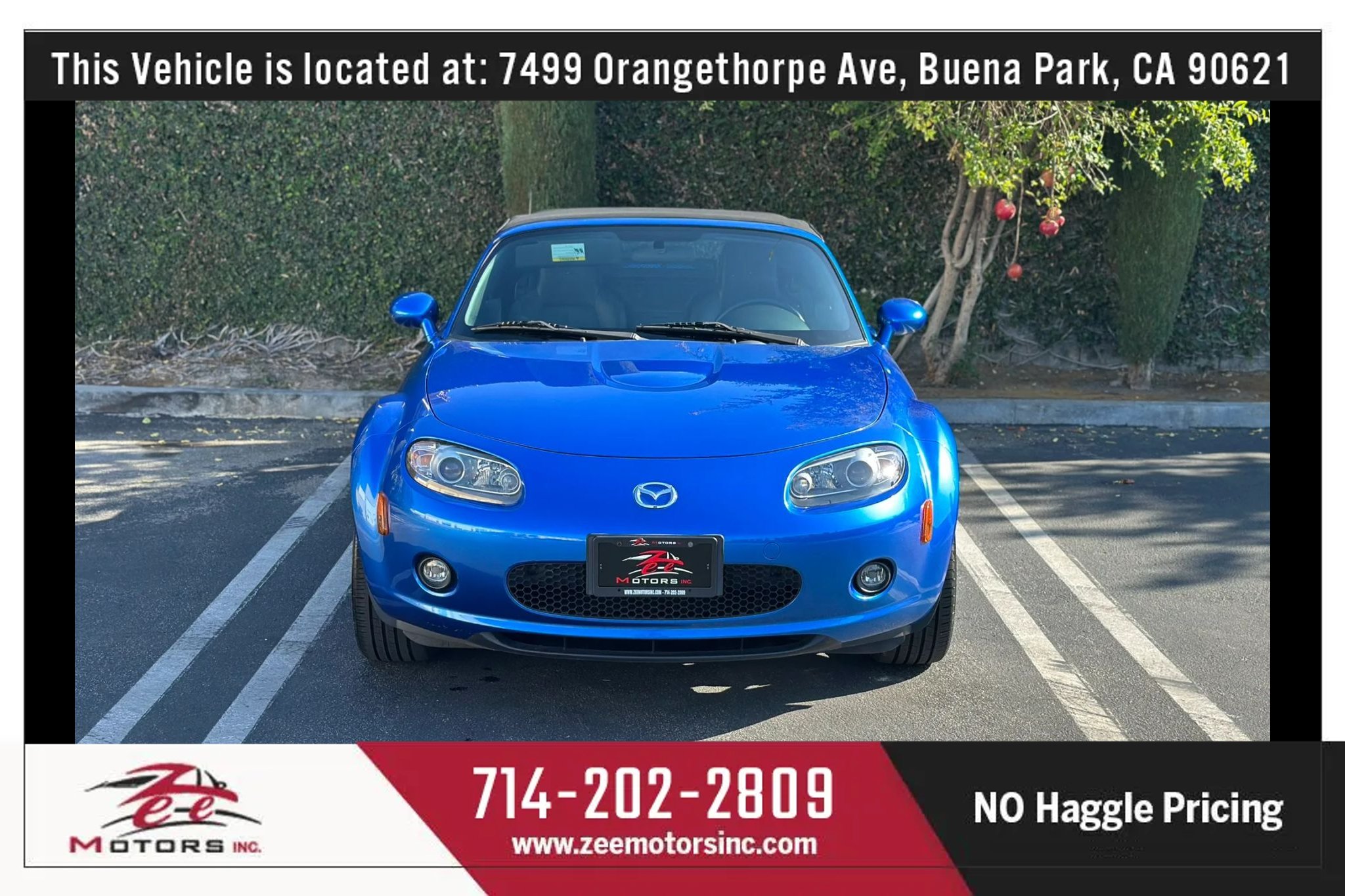 Used 2006 MAZDA MX-5 Miata Grand Touring w/ Premium Pkg RWD image 3