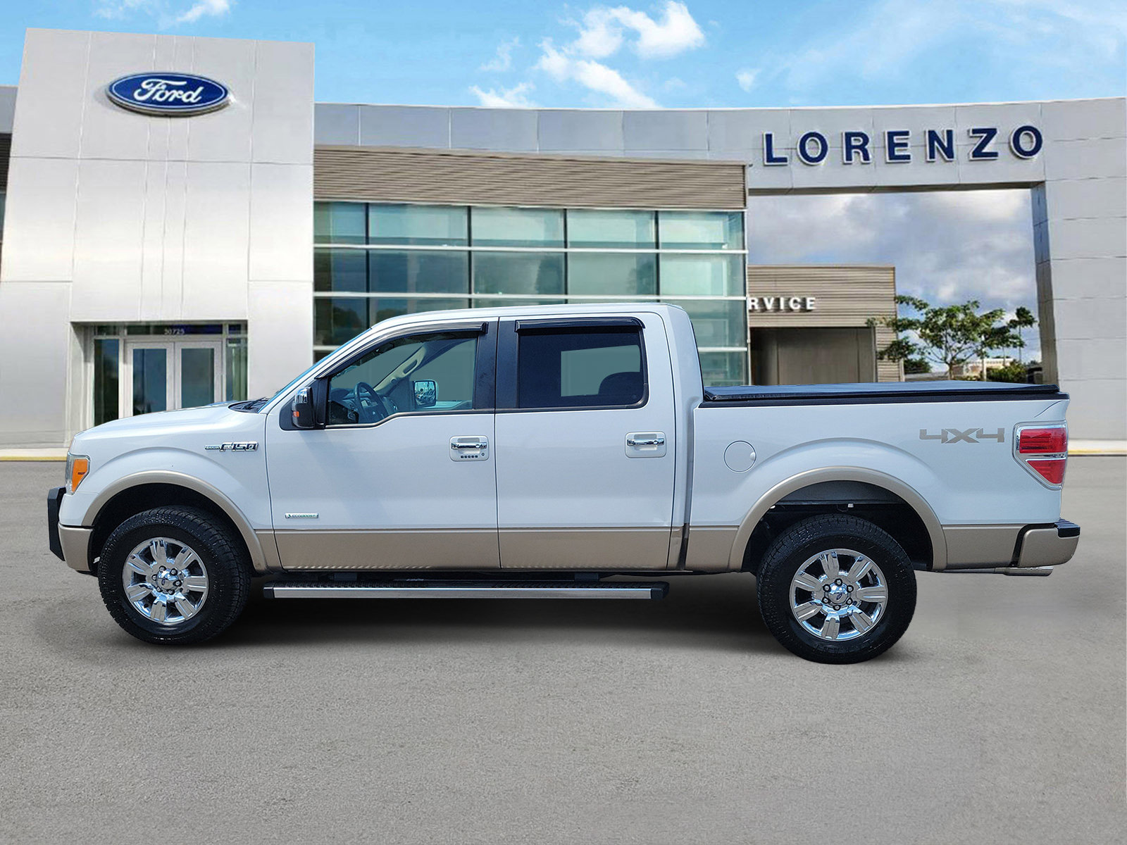 Used 2012 Ford F150 Lariat w/ Lariat Chrome Pkg AWD/4WD image 8