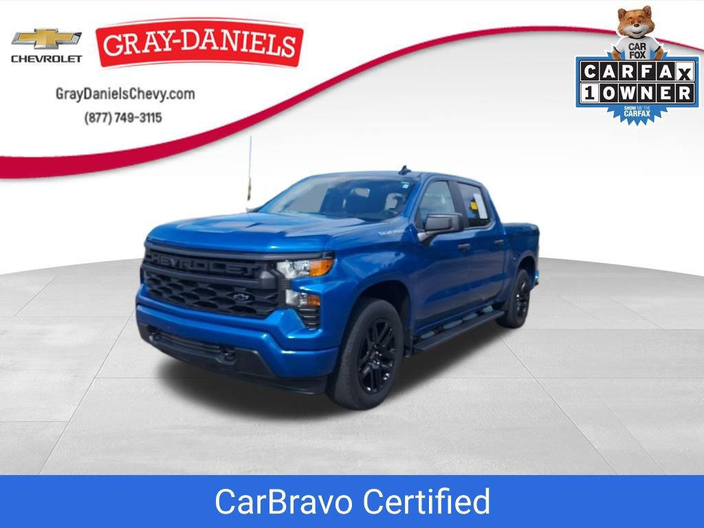 Certified 2023 Chevrolet Silverado 1500 Custom