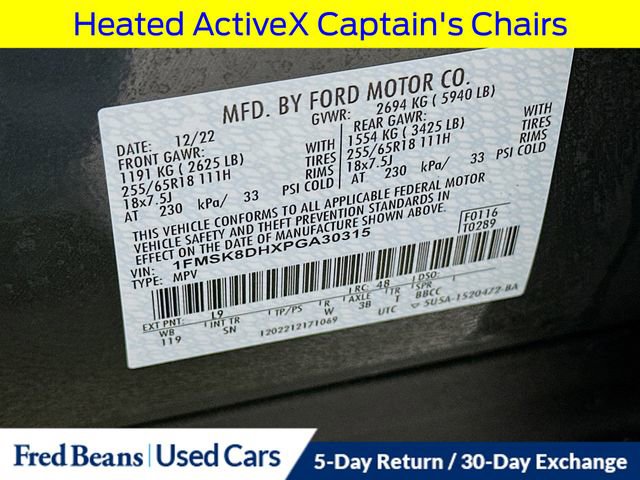 Certified 2023 Ford Explorer XLT w/ Equipment Group 202A image 40