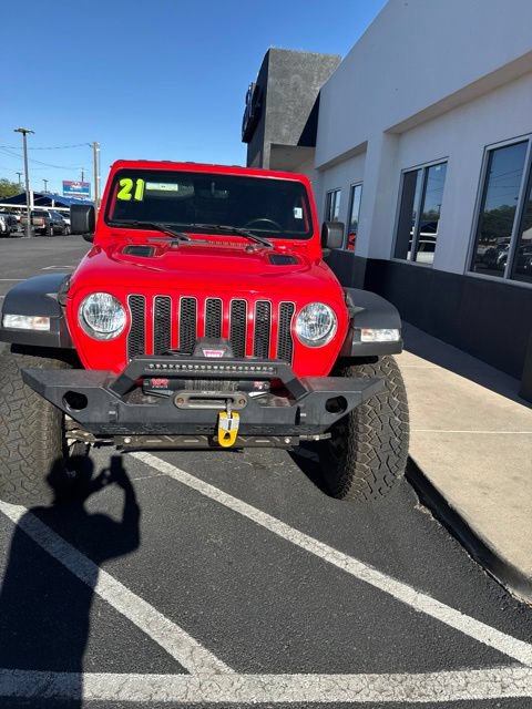 Used 2021 Jeep Wrangler Unlimited Rubicon AWD/4WD image 2
