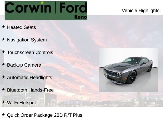 Used 2015 Dodge Challenger R/T Plus RWD image 7