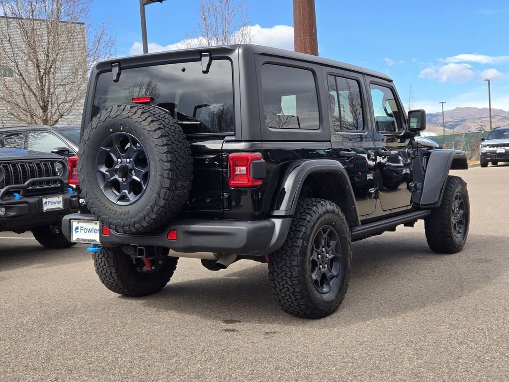 Used 2023 Jeep Wrangler Unlimited Rubicon 4xe image 4