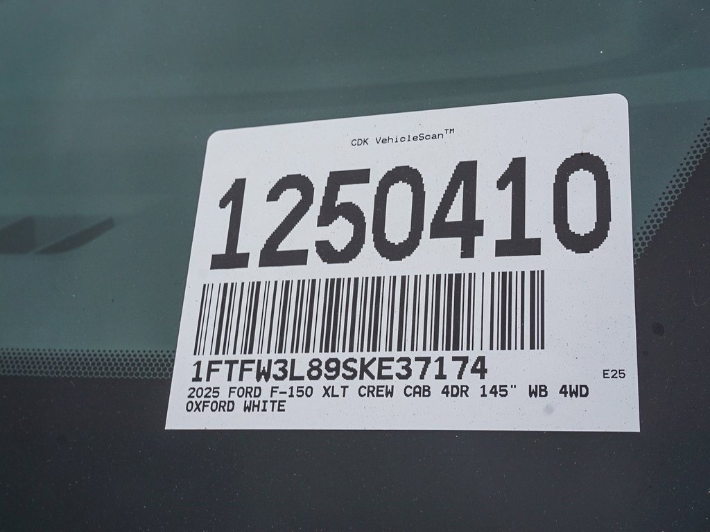 New 2025 Ford F150 XLT w/ Equipment Group 302A MID image 26