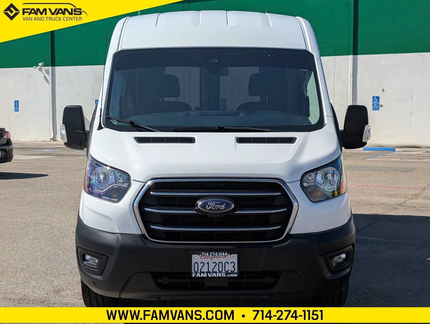 Used 2020 Ford Transit 250 Medium Roof w/ Interior Upgrade Package RWD image 2