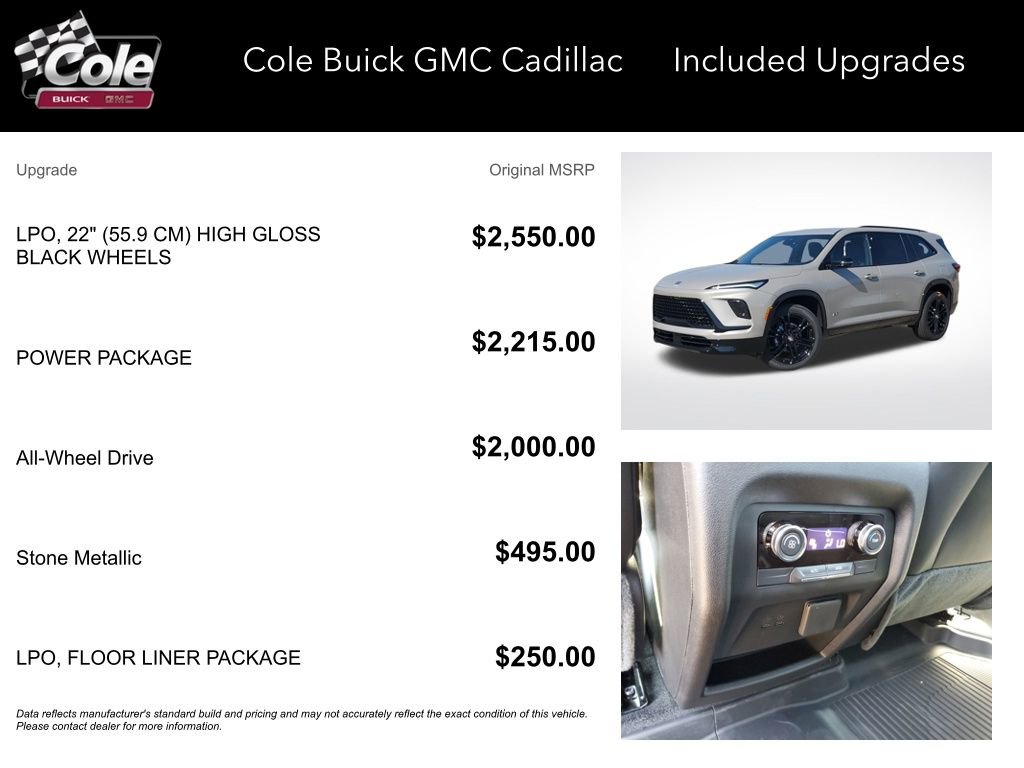 New 2026 Buick Enclave Sport Touring w/ Power Package image 3