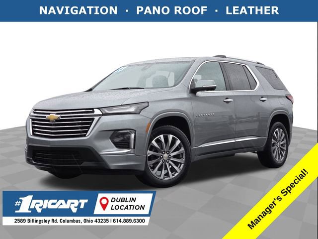 Used 2023 Chevrolet Traverse Premier w/ LPO, Floor Liner Package image 1