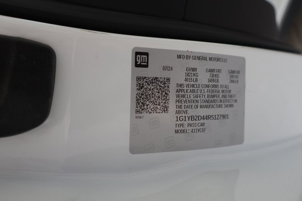 Used 2024 Chevrolet Corvette Stingray Preferred Cpe w/ 2LT image 53