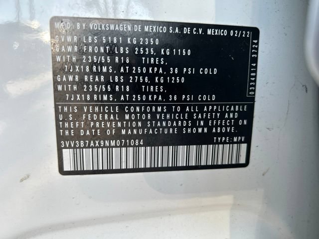 Used 2022 Volkswagen Tiguan SE FWD image 22