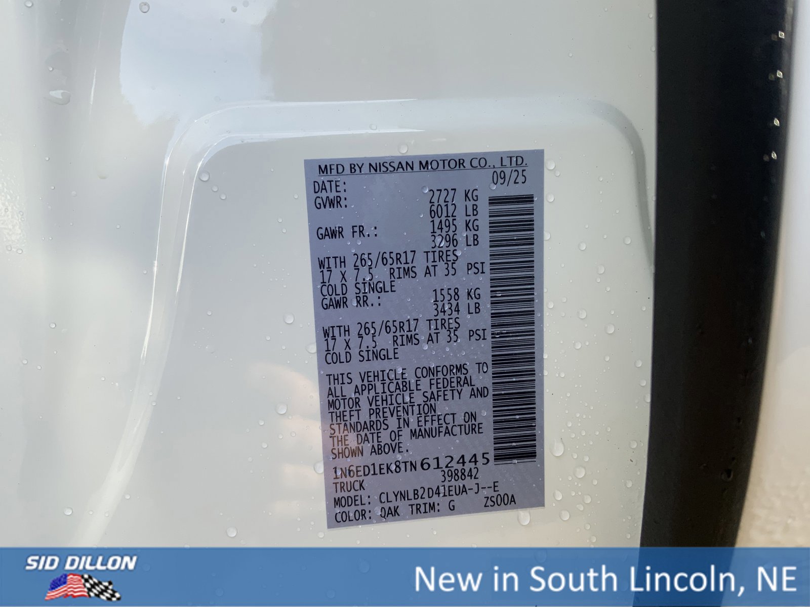 New 2026 Nissan Frontier SV w/ Tow Package image 12