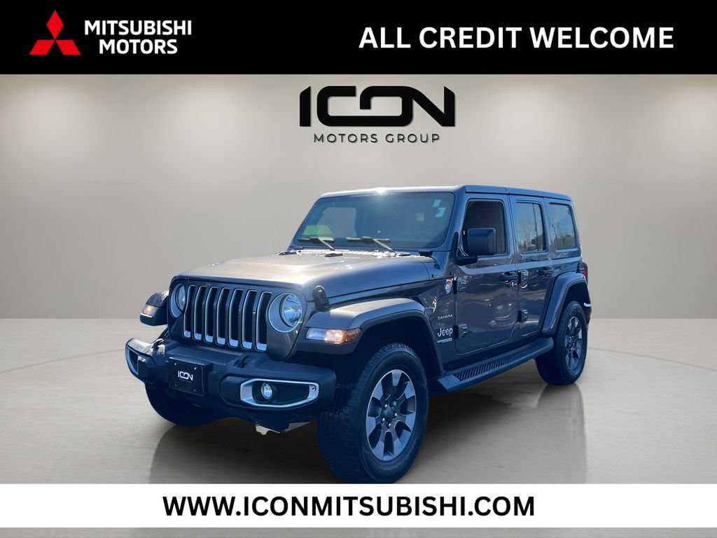 Used 2018 Jeep Wrangler Unlimited Sahara w/ Cold Weather Group image 1