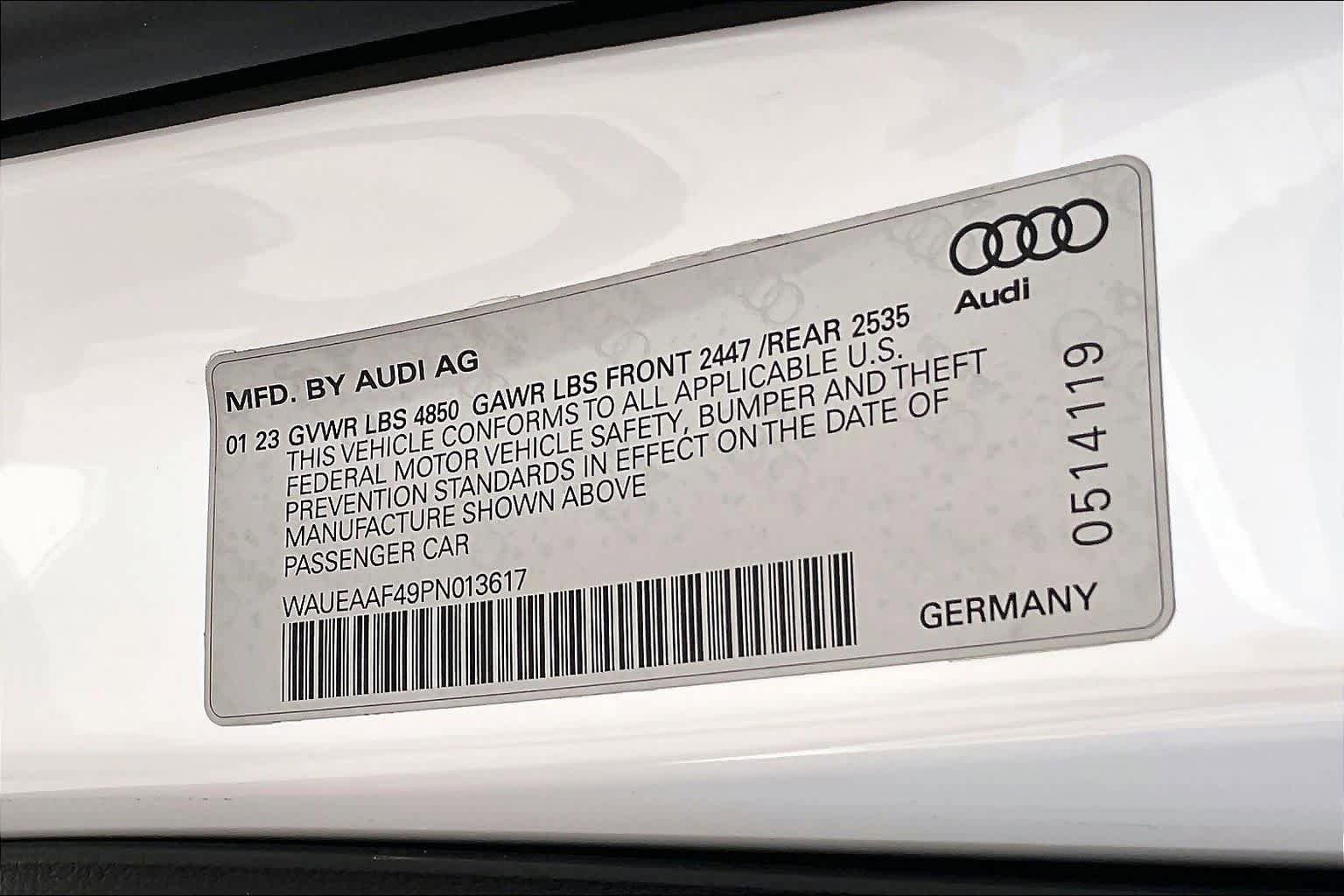 Used 2023 Audi A4 2.0T Premium Plus w/ Premium Plus Package AWD/4WD image 35
