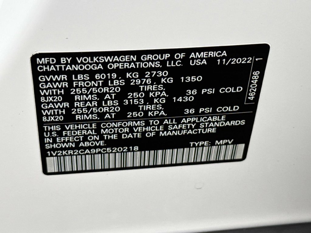 Used 2023 Volkswagen Atlas SE w/ Panoramic Sunroof Package AWD/4WD image 26