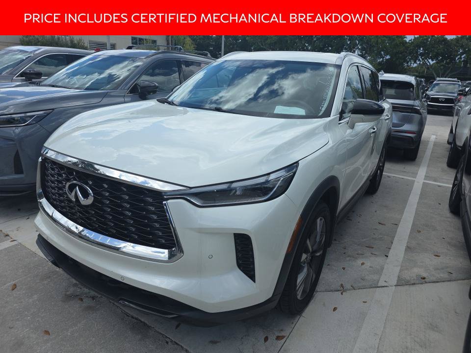 Certified 2023 INFINITI QX60 Luxe w/ Cargo Package
