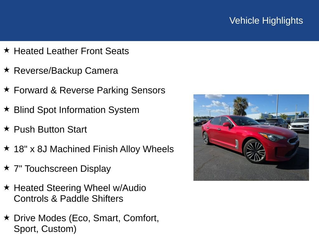 Used 2019 Kia Stinger image 13