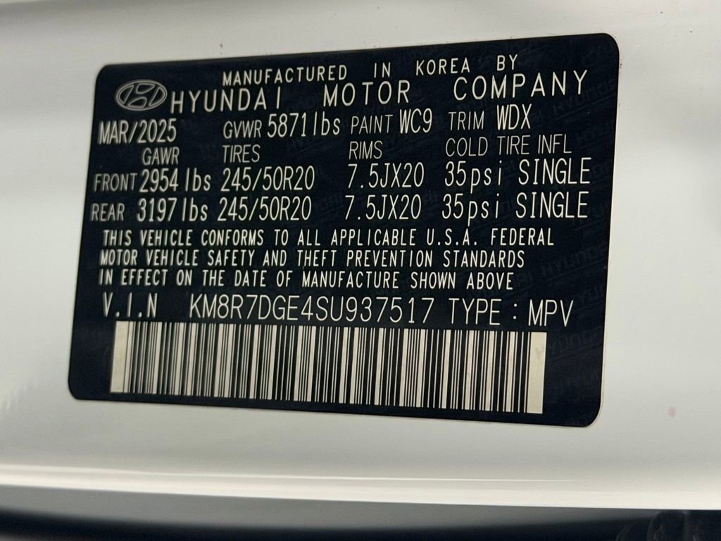 Used 2025 Hyundai Palisade Calligraphy AWD/4WD image 30