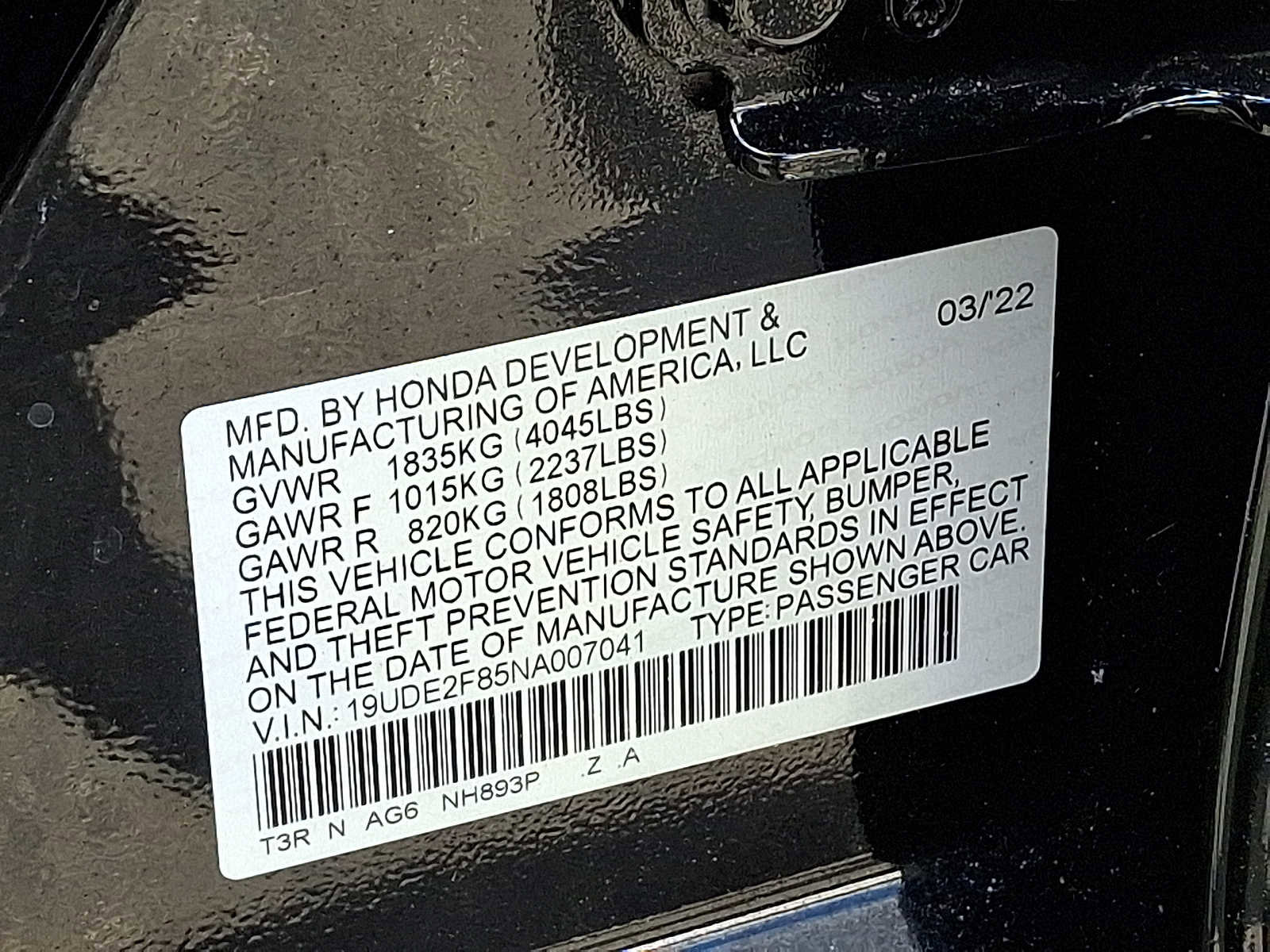 Used 2022 Acura ILX w/ Premium & A-SPEC Package image 28