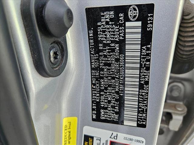 Used 2016 Toyota Camry SE FWD image 18