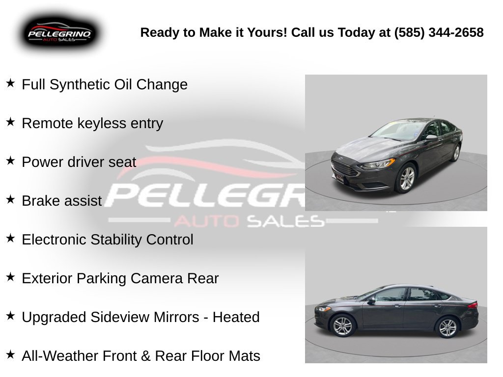 Used 2018 Ford Fusion SE FWD image 5