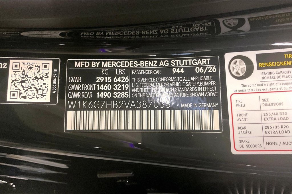 New 2027 Mercedes-Benz S 580 4MATIC Sedan image 11