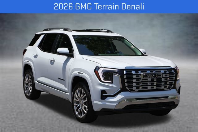 New 2026 GMC Terrain Denali w/ LPO, Black Badging Package