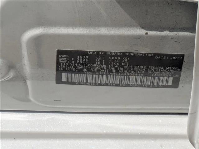 Used 2018 Subaru Legacy 2.5i Sport AWD/4WD image 17