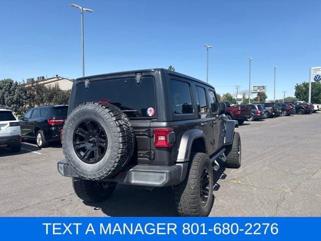 Used 2018 Jeep Wrangler Unlimited Sahara w/ Cold Weather Group AWD/4WD image 7
