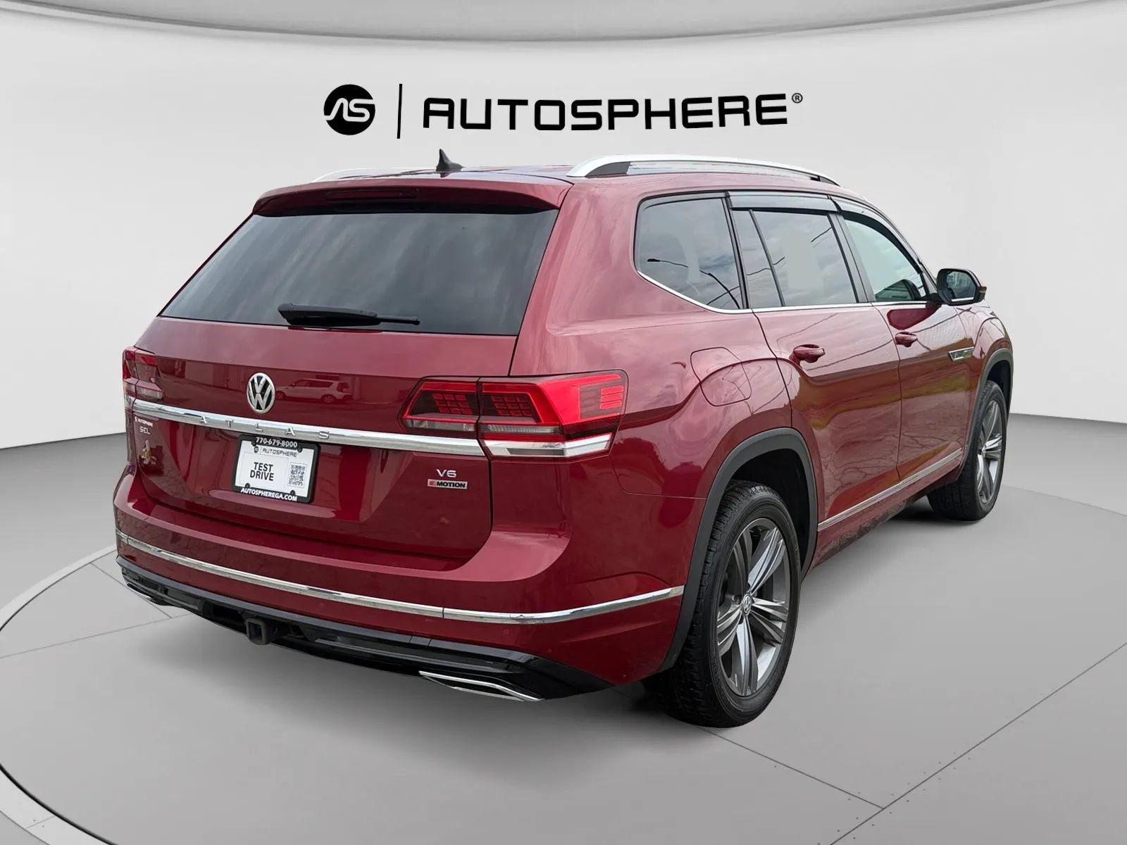 Used 2019 Volkswagen Atlas SEL R-Line AWD/4WD image 9