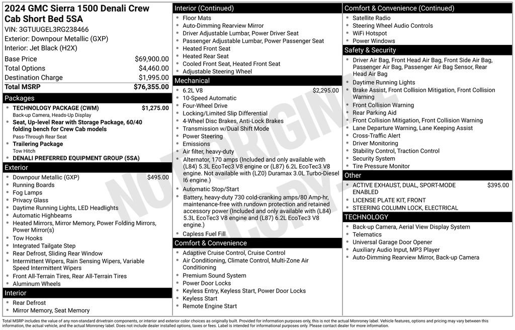Used 2024 GMC Sierra 1500 Denali AWD/4WD image 39