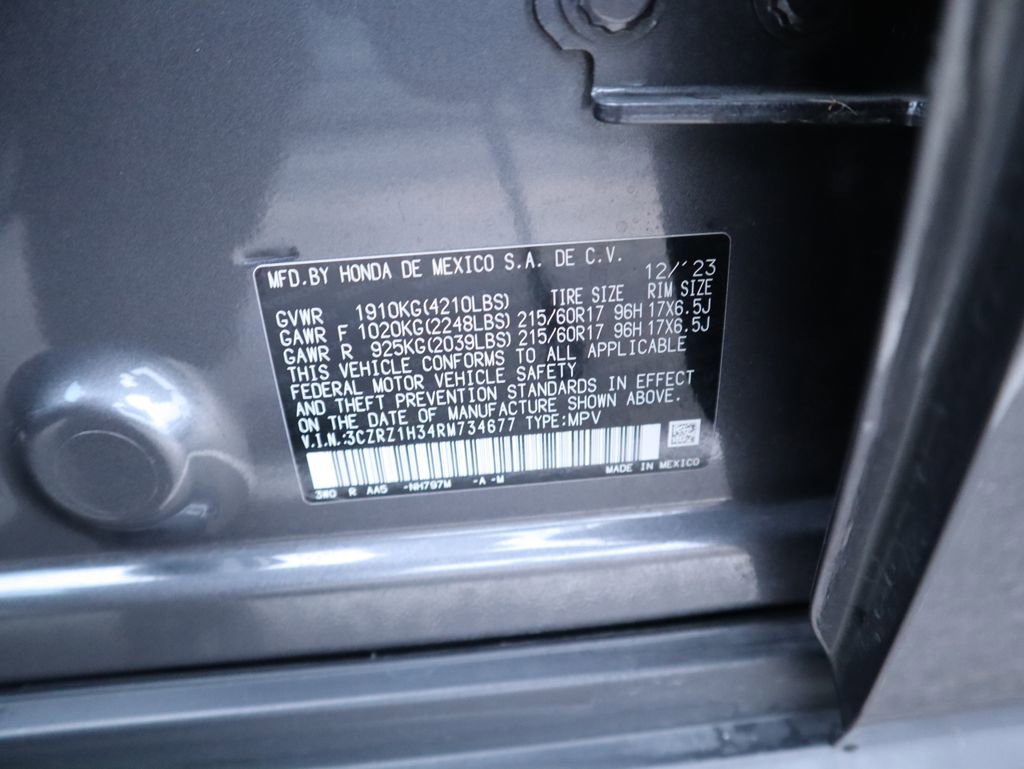 Used 2024 Honda HR-V LX image 35