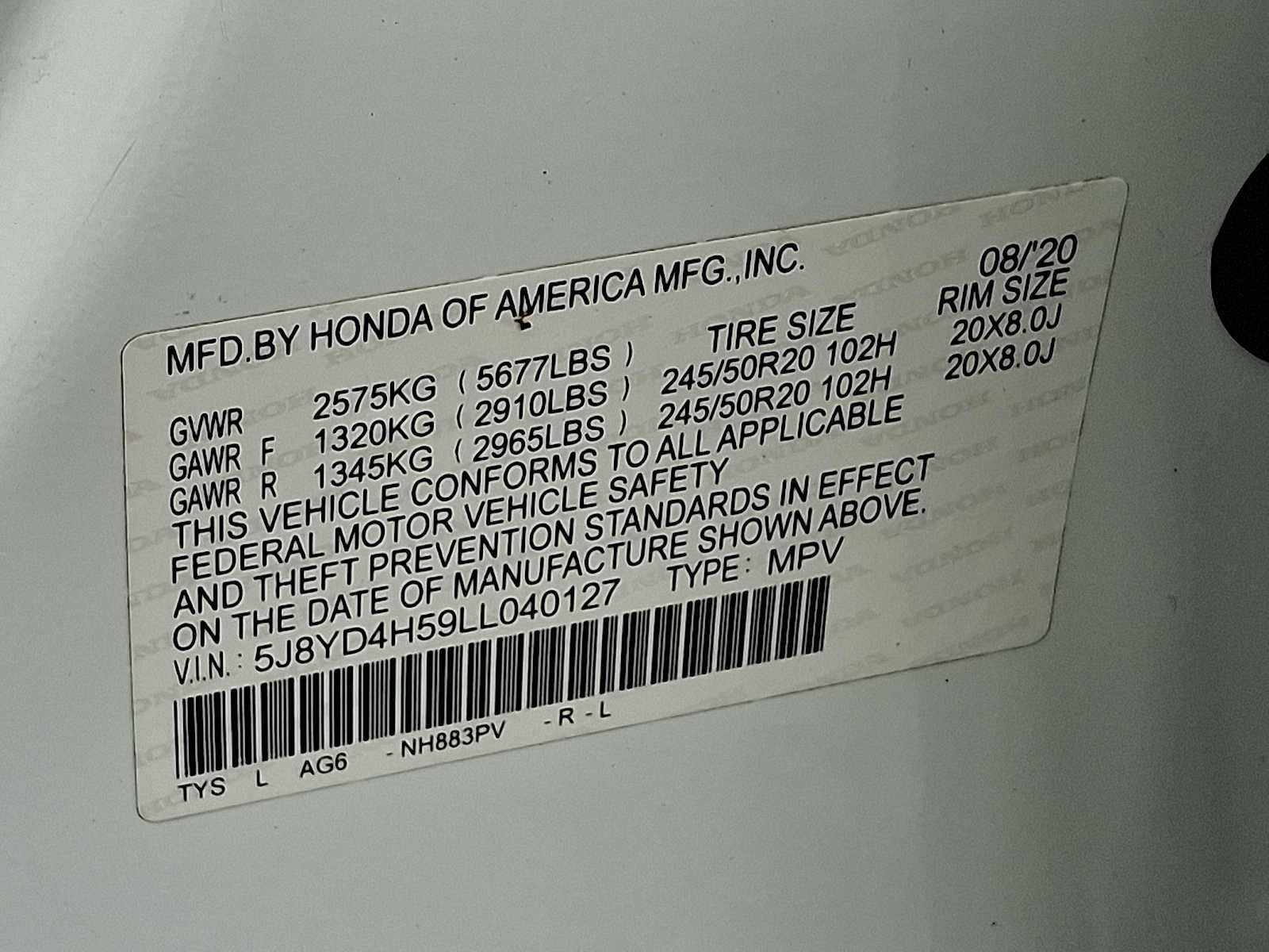 Used 2020 Acura MDX w/ Technology Package AWD/4WD image 28