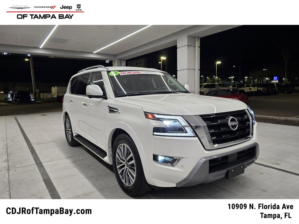 Used 2023 Nissan Armada SL w/ Captain's Chairs Package