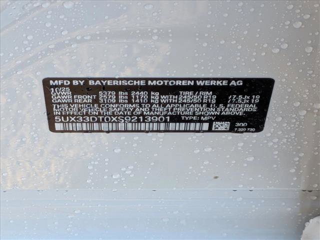 Used 2025 BMW X4 xDrive30i w/ Premium Package image 18