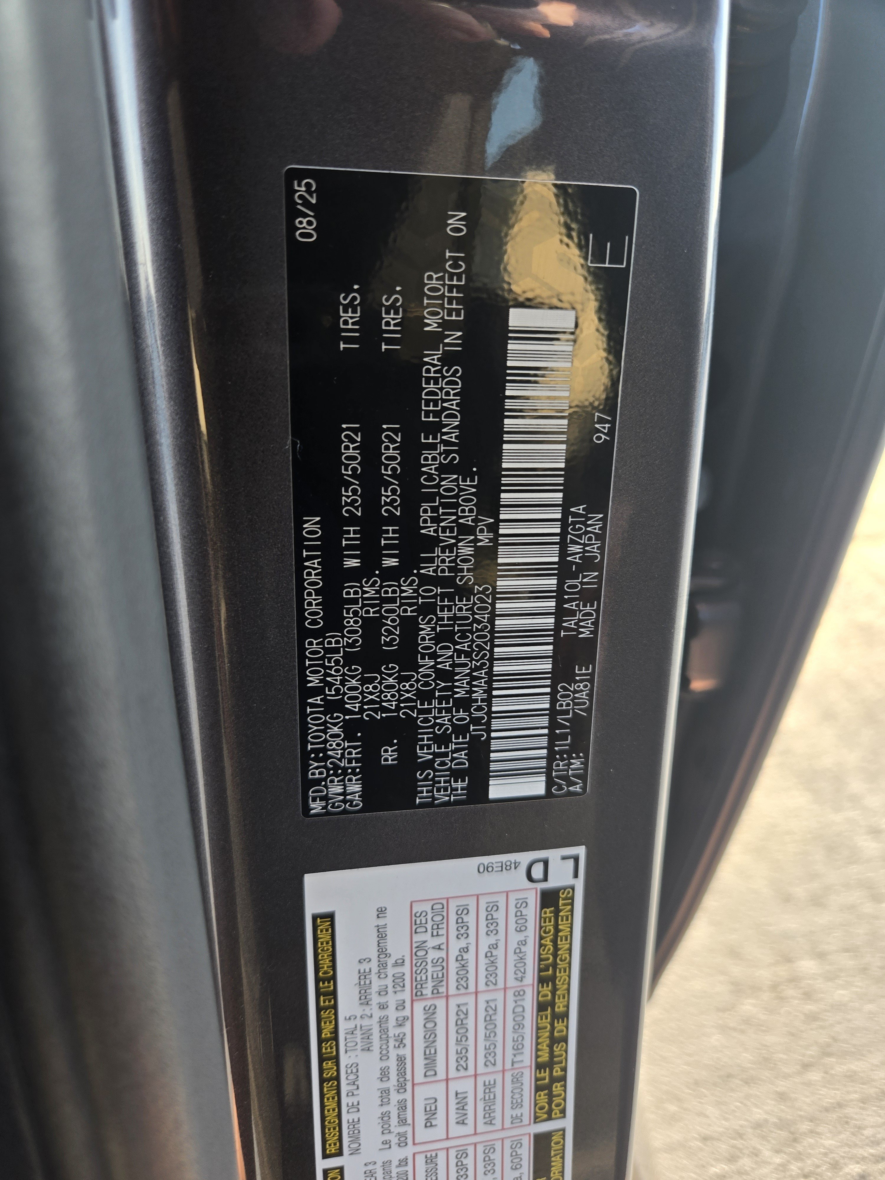 Certified 2025 Lexus RX 350 Premium Plus w/ Accessory Package (Z1) FWD image 30