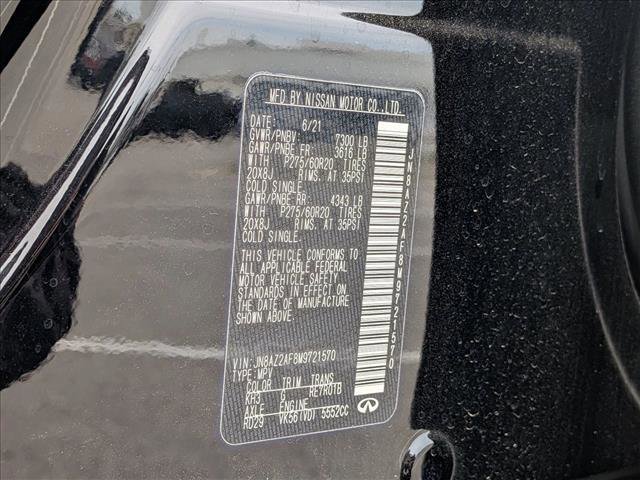 Used 2021 INFINITI QX80 Luxe w/ Cargo Package image 25