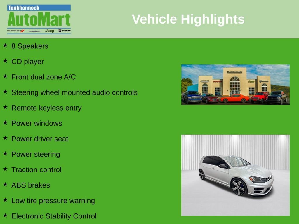 Used 2016 Volkswagen Golf 4-Door image 6