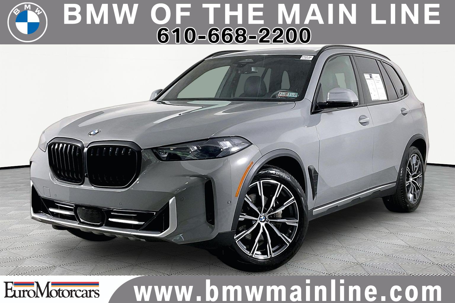 Certified 2025 BMW X5 xDrive40i w/ M Sport Package